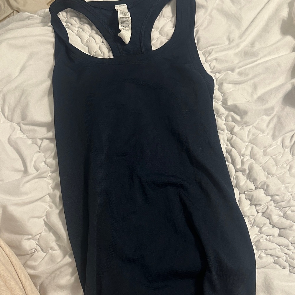 Lululemon Women's Navy Tank Top